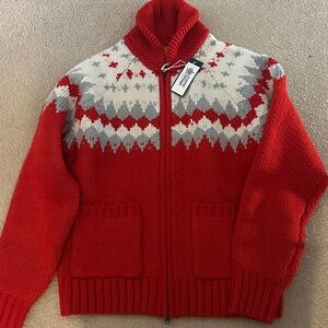 Mens zip sweater by ALPINE DESIGN
